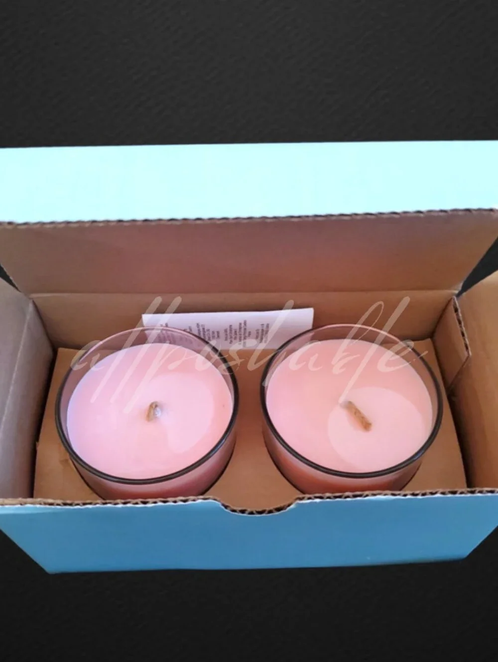 2 Partylite Strawberry Vanilla Parfait Bestburn Mini Jar Candles